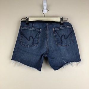 Citizens of Humanity Denim Maternity Shorts